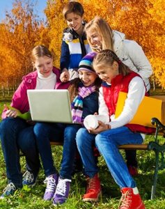 Attendance tracking panel with class schedules and student status.